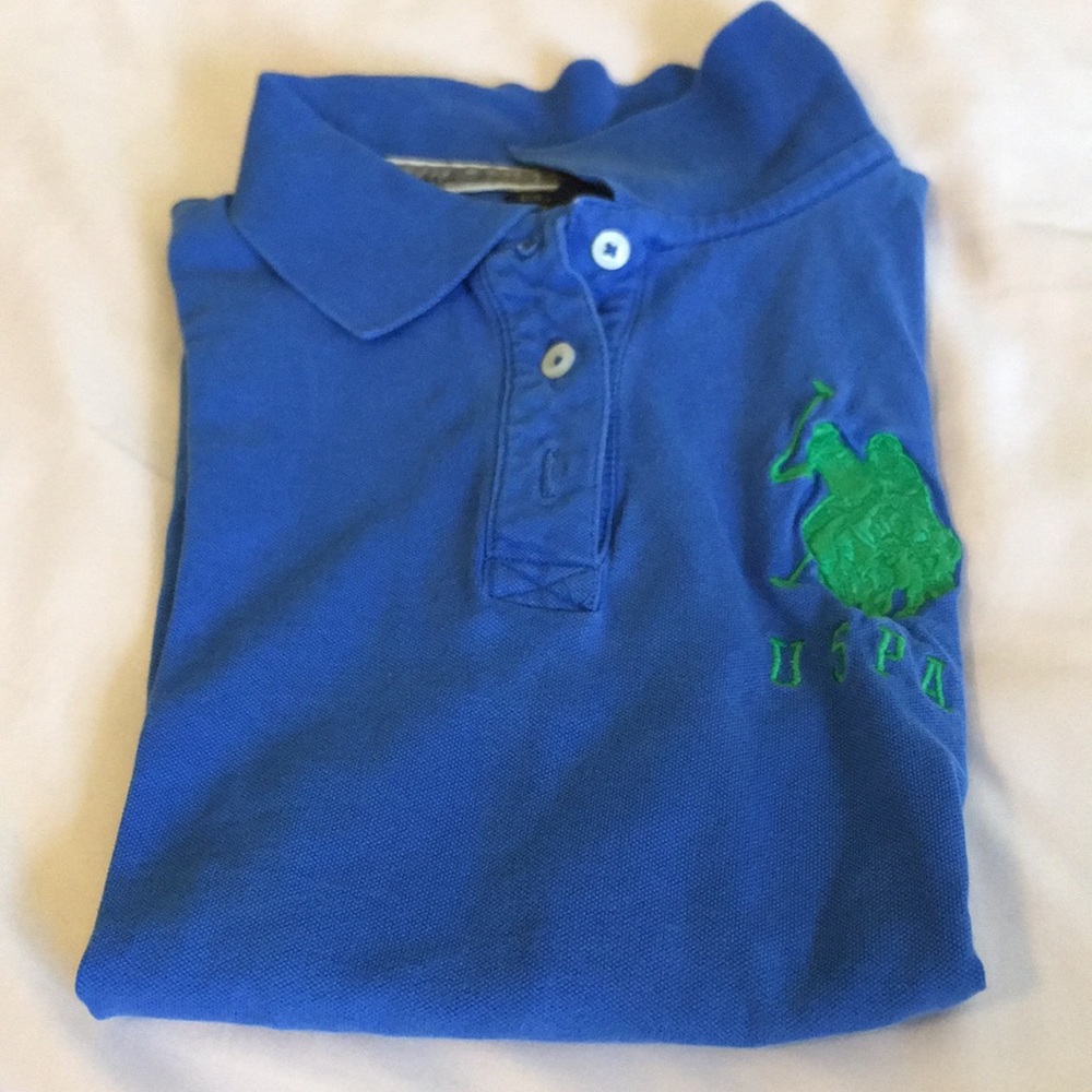 Blue polo